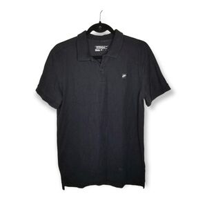 Nike Golf Dri-Fit black polo short sleeves M
